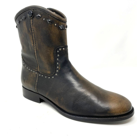 frye melissa button stud boot